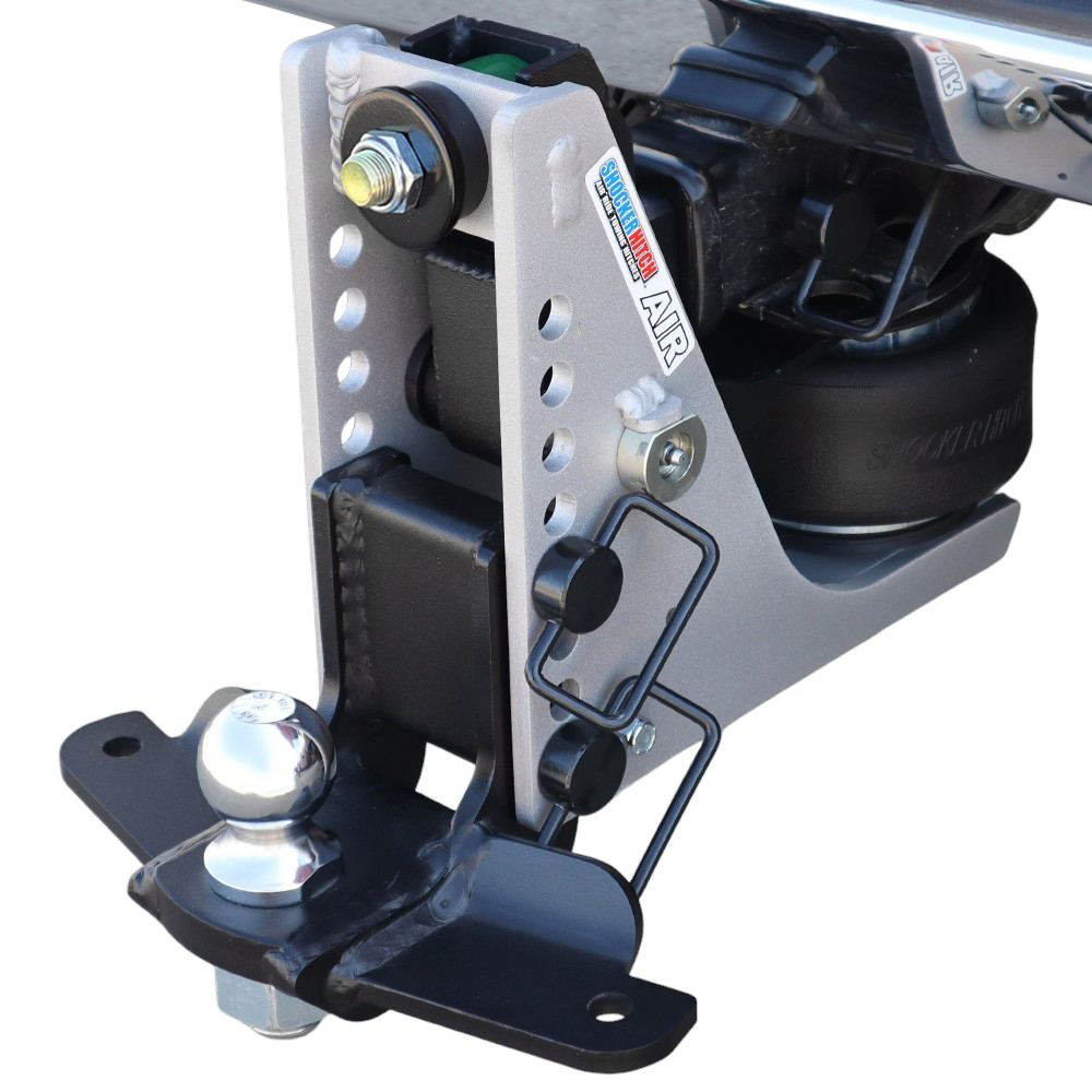 10K Air Hitch & Sway Tab Drop Mount w/ 2" Ball Installed