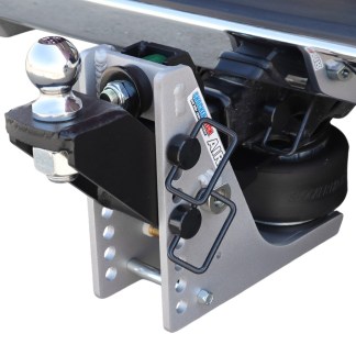 10K Air Hitch & Raised Mount w/ 2" Ball Installed