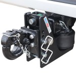 14K Max Black Air Hitch & 10-Ton Pintle Installed