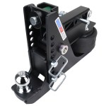 14K Max Black Air Hitch & Drop Mount w/ 2-5/16" Ball - 2" Receiver