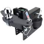 14K Max Black Air Hitch & Sway Tab Raised Mount w/ 2" Ball - 2-1/2" Receiver