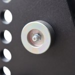 Super Drop Max Black Air Receiver Hitch - 1" Diameter 1045 Carbon Steel Pivot Bolt Grease Zerk