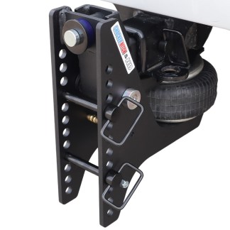 20K Super Drop Max Black Air Hitch Base Frame with Pins Installed