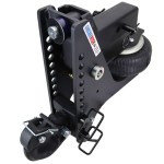 20K Super Drop Max Black Air Hitch & Channel 10-Ton Pintle - 2-1/2" Receiver