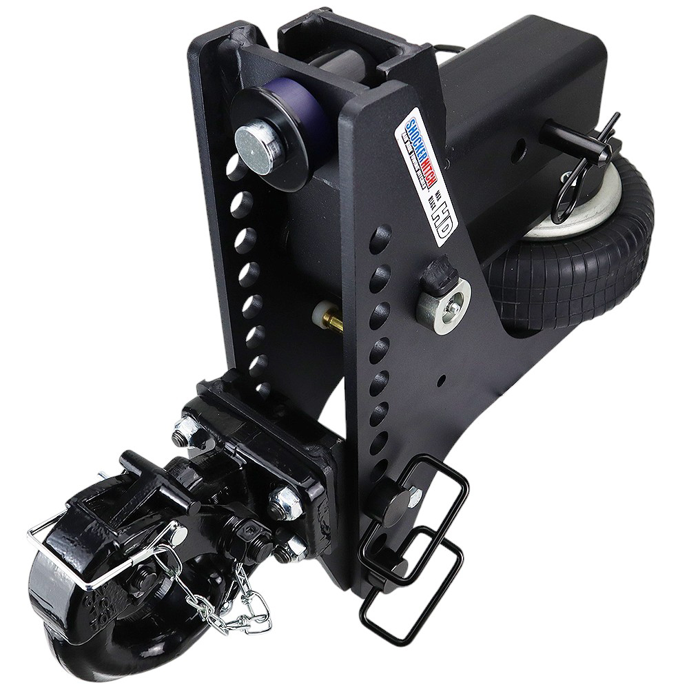 20K Super Drop Max Black Air Hitch & Channel Pintle - 3" Receiver