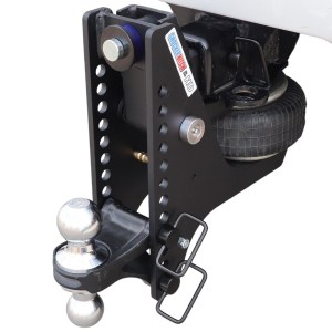 20K Super Drop Max Black Air Hitch & Chrome Combo Ball