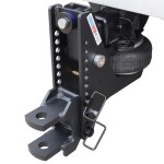 20K Super Drop Max Black Air Hitch & Clevis Installed