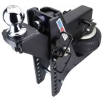 20K Super Drop Max Black Air Hitch & Raised Mount w/ 2-5/16" Ball - 2-1/2" Receiver