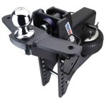 20K Super Drop Max Black Air Hitch & Sway Tab Raised Mount w/ 2-5/16" Ball - 3" Receiver