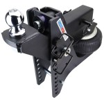 20K Super Drop Max Black Air Hitch & Raised Mount w/ 2" Ball - 2-1/2" Receiver