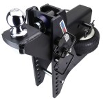 20K Super Drop Max Black Air Hitch & Raised Mount w/ 2" Ball - 3" Receiver