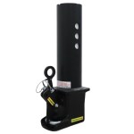 Shocker Gooseneck Stem with Shift Lock Coupler For 5th Wheel Gooseneck Pin Box - Not for Use with Normal Gooseneck Trailer