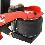 Built in Air Ride & Dual Cushions Absorbs the Bumps & Bangs