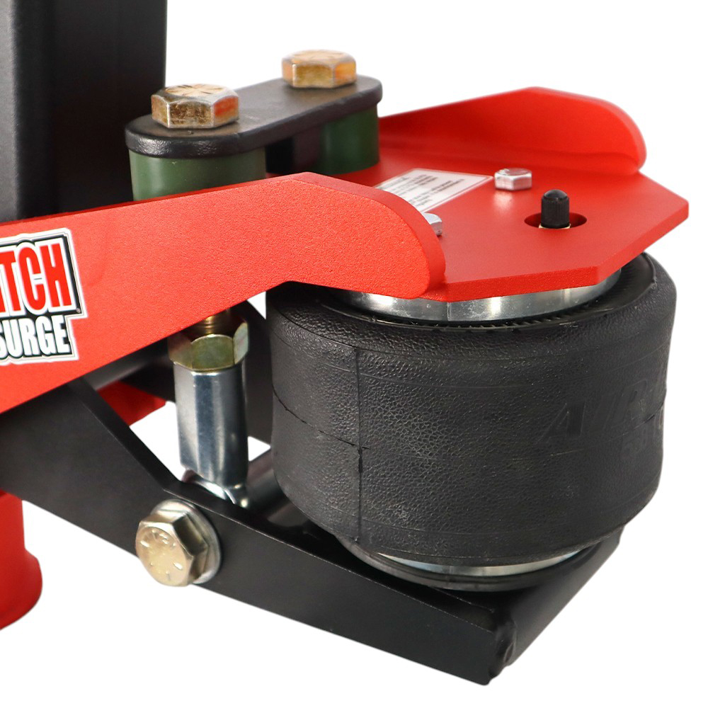 Built in Air Ride & Dual Cushions Absorbs the Bumps & Bangs