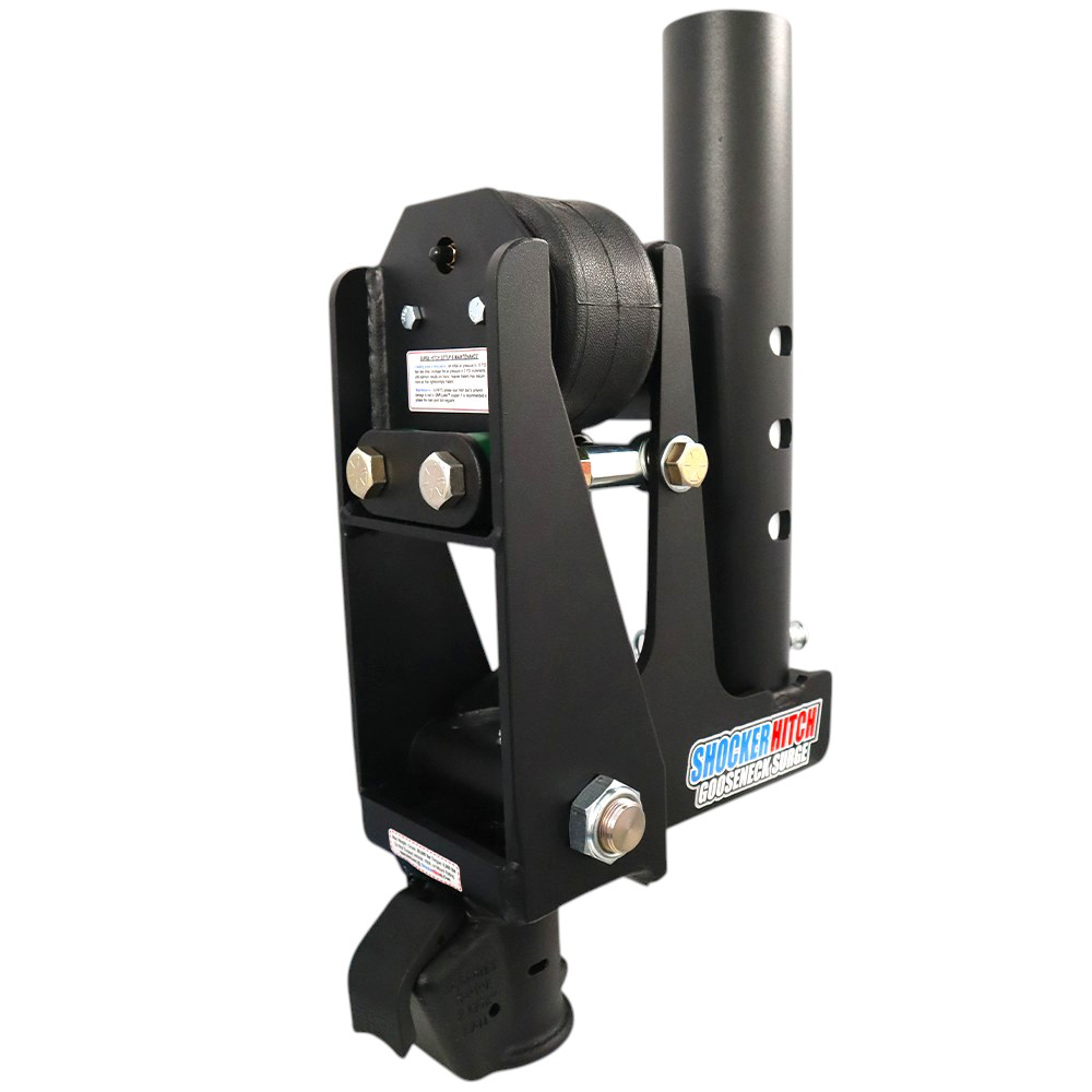 Shocker Multi-Fit Gooseneck Air Hitch & 9" Extender Demco Coupler for 2-5/16" Ball