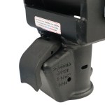Shocker Gooseneck Air Hitch & EZ Latch Demco Extender Coupler - Latched