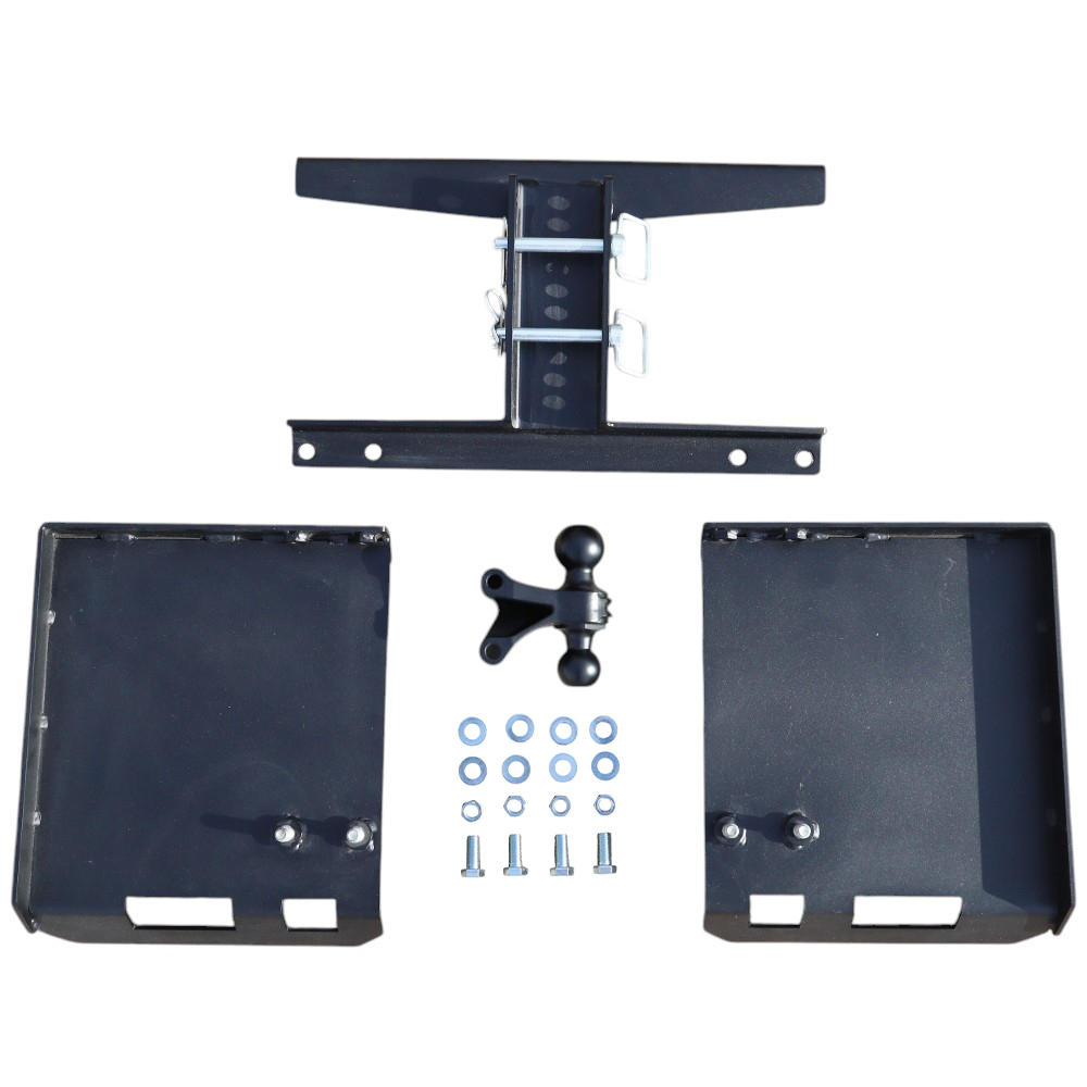 Shocker Trailer Mover for Skidsteer Kit - with Black Combo Ball