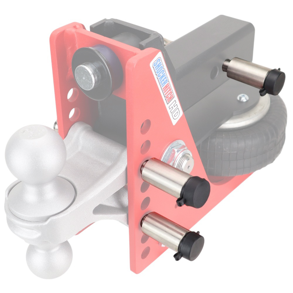 Optional Locking Hitch Pins - 3-Pack (2 Mount & 1 Receiver Pins)