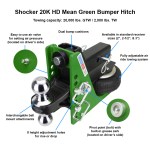 20K HD Mean Green Air Hitch - Diagram - Features - Specifications