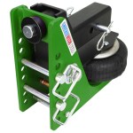 Shocker 20K HD Mean Green Air Hitch Base Frame with Pins - For 2-1/2" Receiver