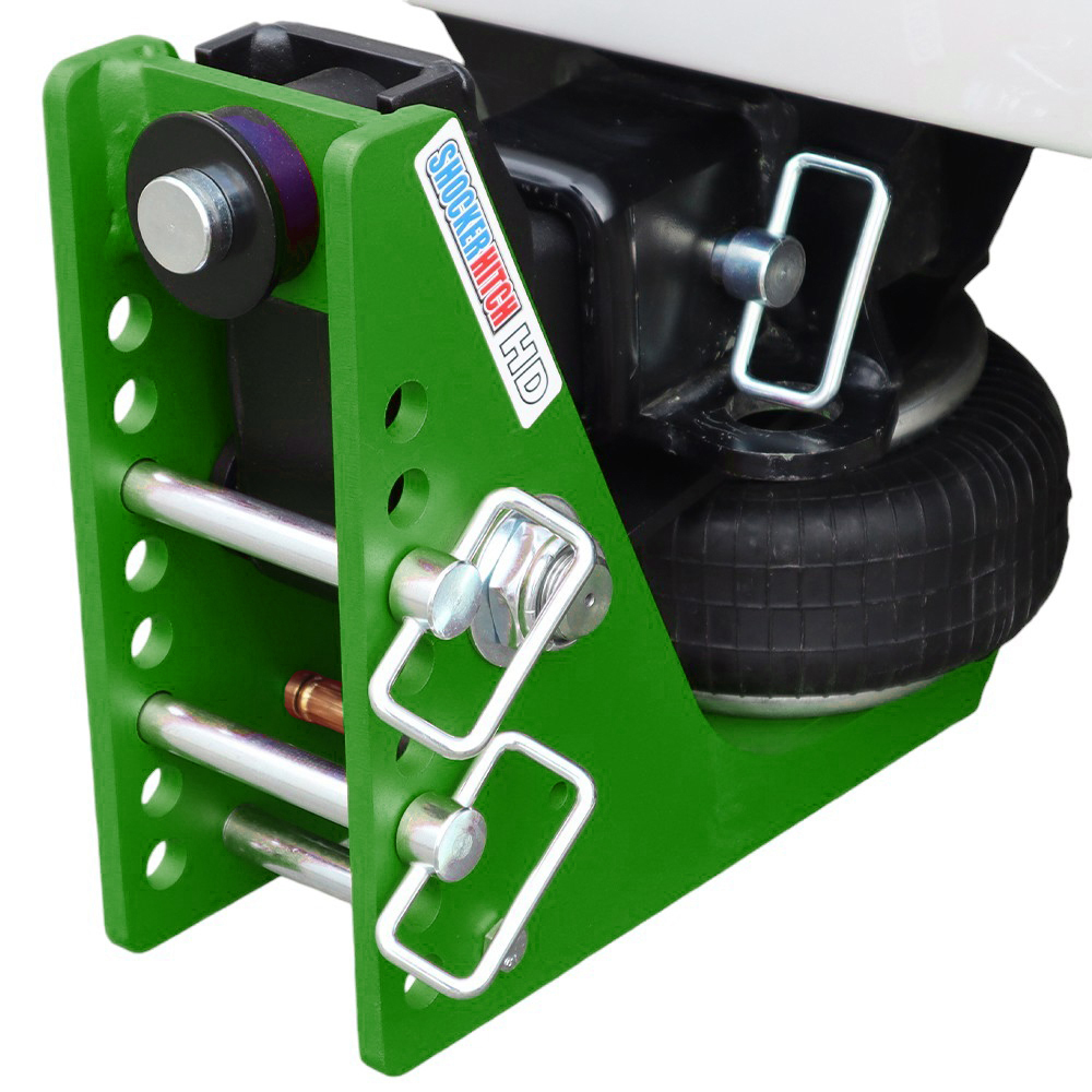 Shocker 20K HD Mean Green Air Hitch Base Frame with Pins