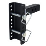 Shocker XR Channel Drop Hitch - Fits 2" Receiver - 10 Hole Frame