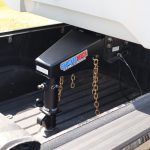 Shocker 5th Wheel to Goose with Demco Coupler Installed with Chains