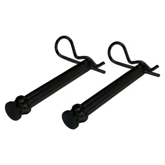 Black Bullet Bumper Hitch Replacement Pins - 2 Pack