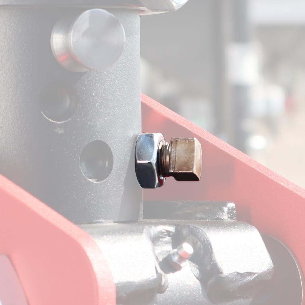 Shocker 5/8" by 1"L Set Bolt & Jam Nut for Multi-Fit Round Gooseneck Air Stem