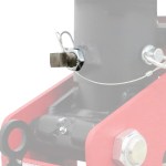 Set Bolt Installed on Gooseneck 5th Wheel Pin Box