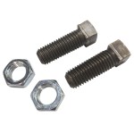 Set Bolt With matching Nuts - Pair