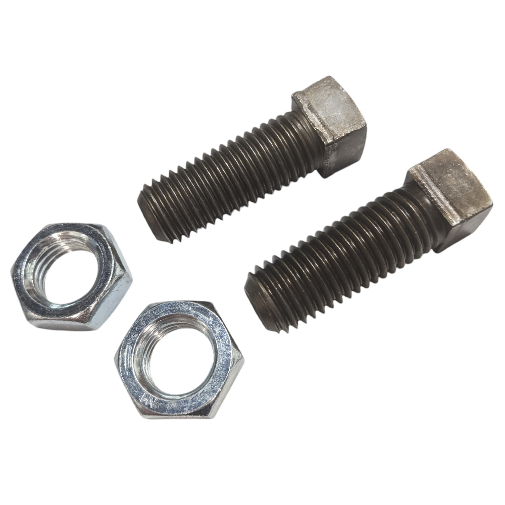 Set Bolt With matching Nuts - Pair