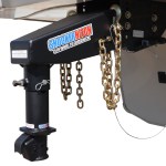 Shocker Quick Air 5th Wheel to Gooseneck Conversion Kit with Demco EZ Latch Coupler (with chain kit)
