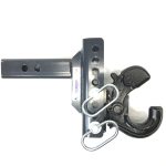 SH-XR100-330 Shocker XR Adjustable Pintle Hook Mount Down & Open