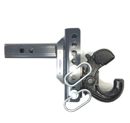 SH-XR100-330 Shocker XR Adjustable Pintle Hook Ball Mount Down & Open