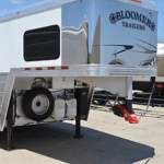 Bloomer Trailer with Shocker Surge Air Hitch & Coupler Installed