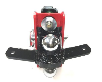 Shocker Air Hitch with Sway Bar Combo Ball Mount - Top View