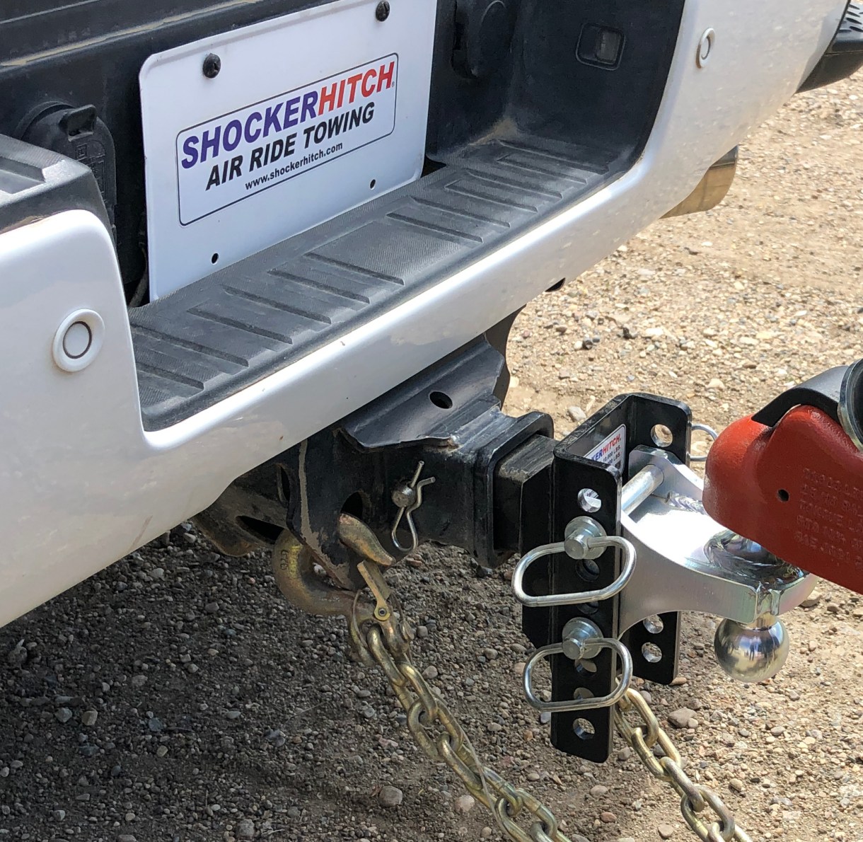 Shocker XR Ball Mount Installed